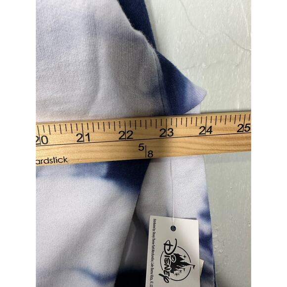 Disneyland Blue Tie-Dye Mickey Mouse Half Zip Pullover - Picture 3 of 7